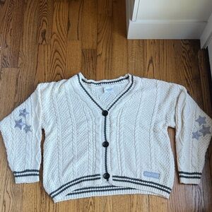 New! Medium/Large Taylor Swift Folklore Cable-Knit V-Cardigan